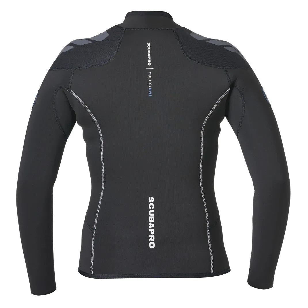 Used Scubapro Everflex Yulex Hoodless Vest 3mm Long Sleeve Women's
