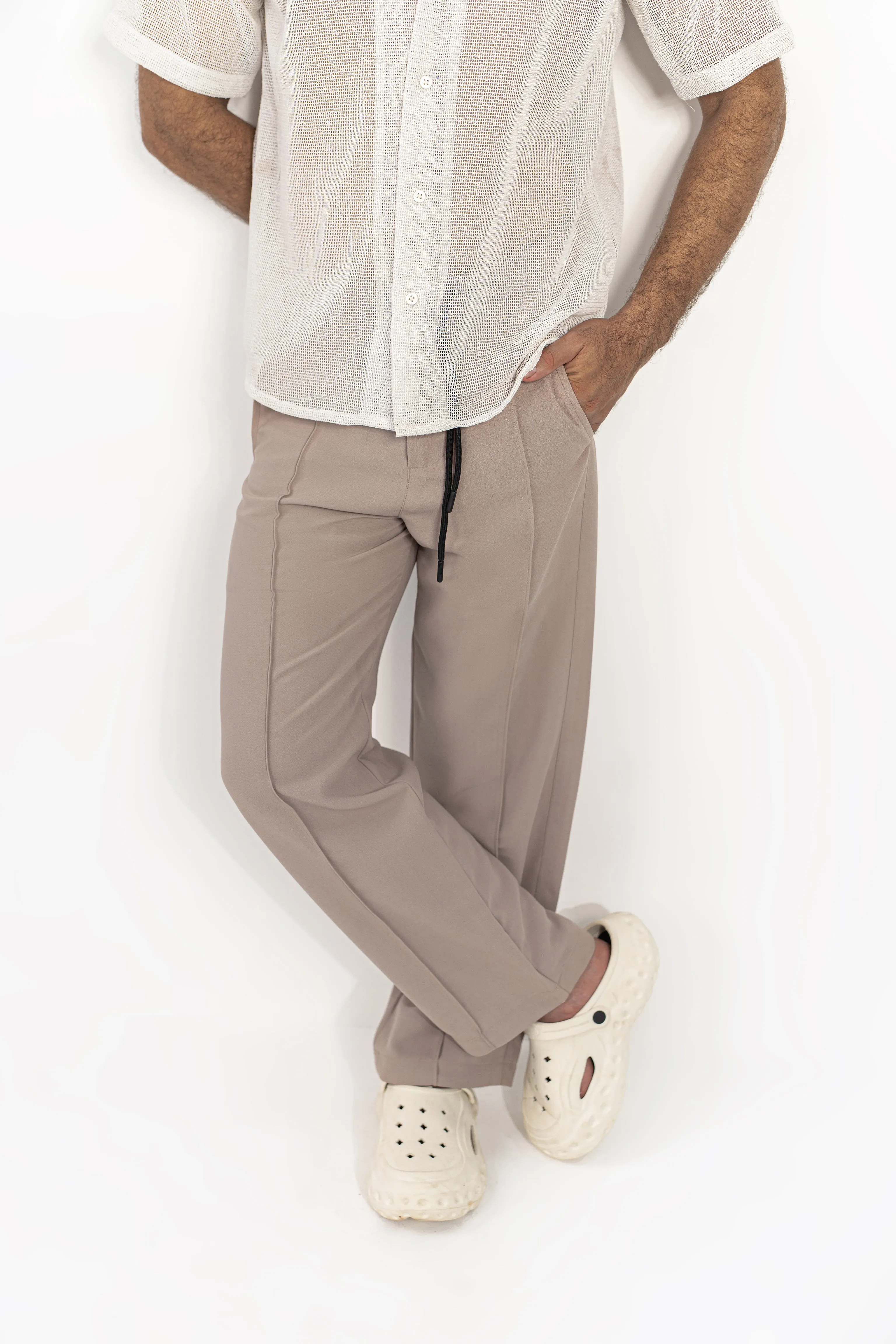 Vanilla Pintex Trouser Pants