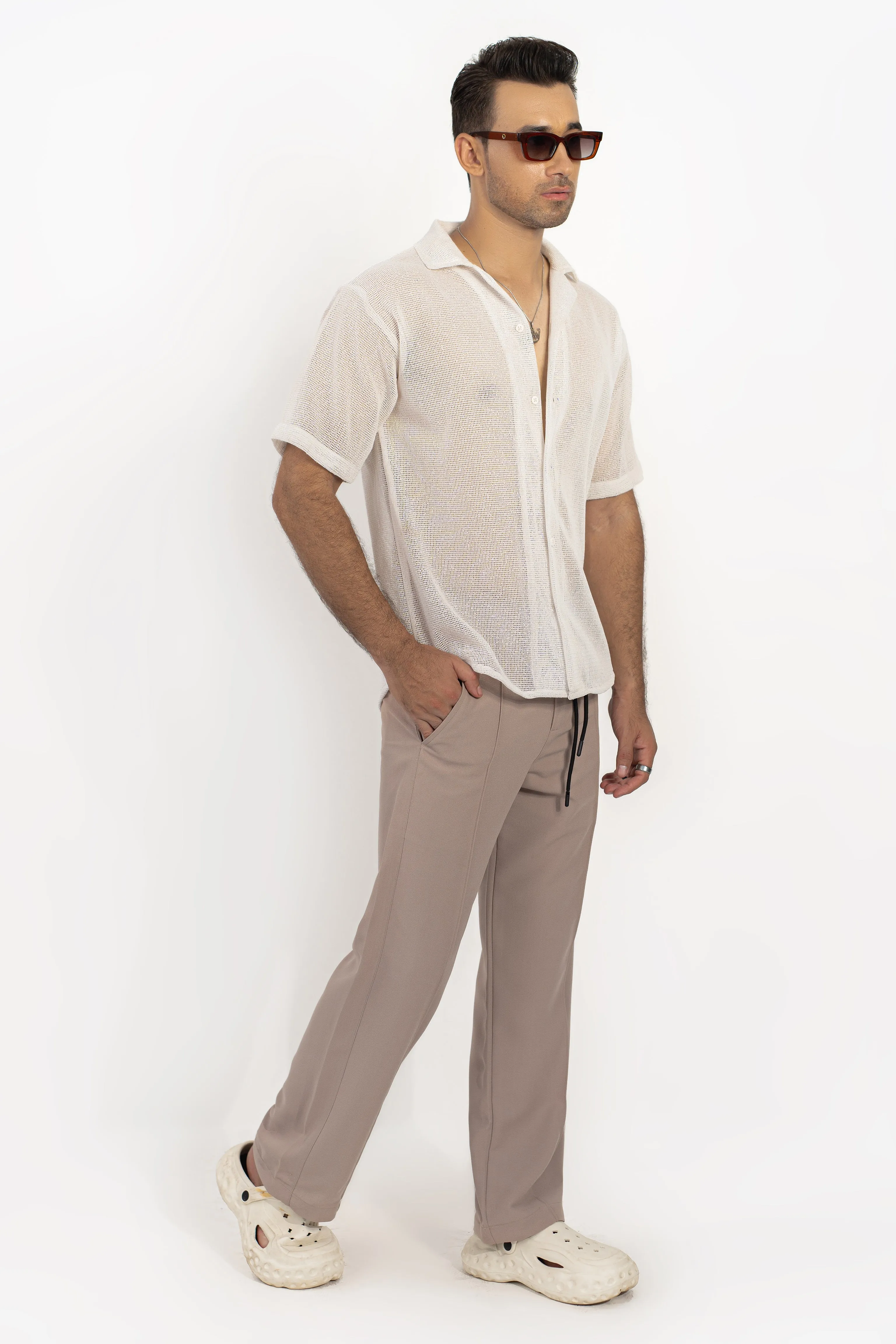 Vanilla Pintex Trouser Pants