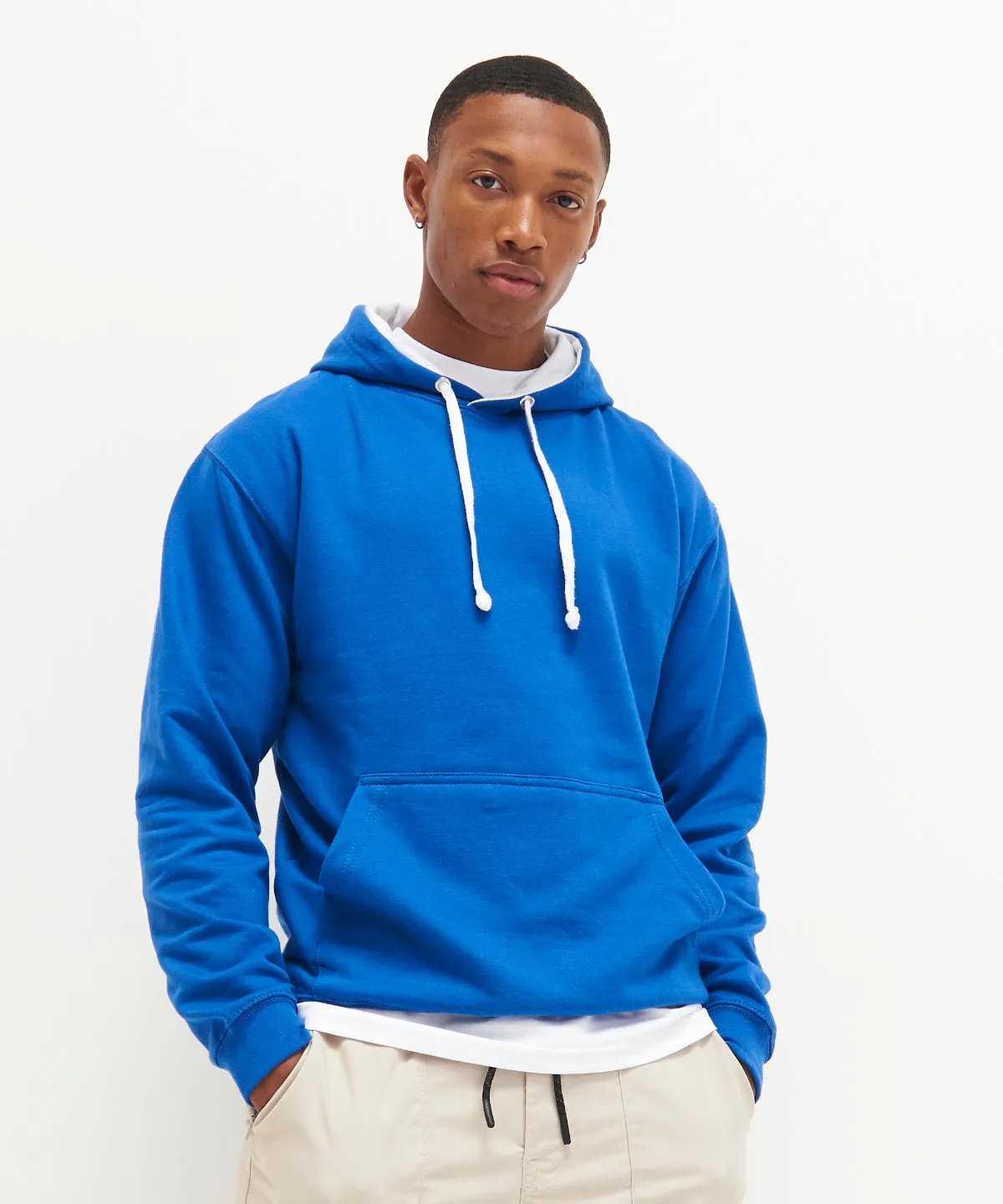 Varsity hoodie | Purple/Sun Yellow