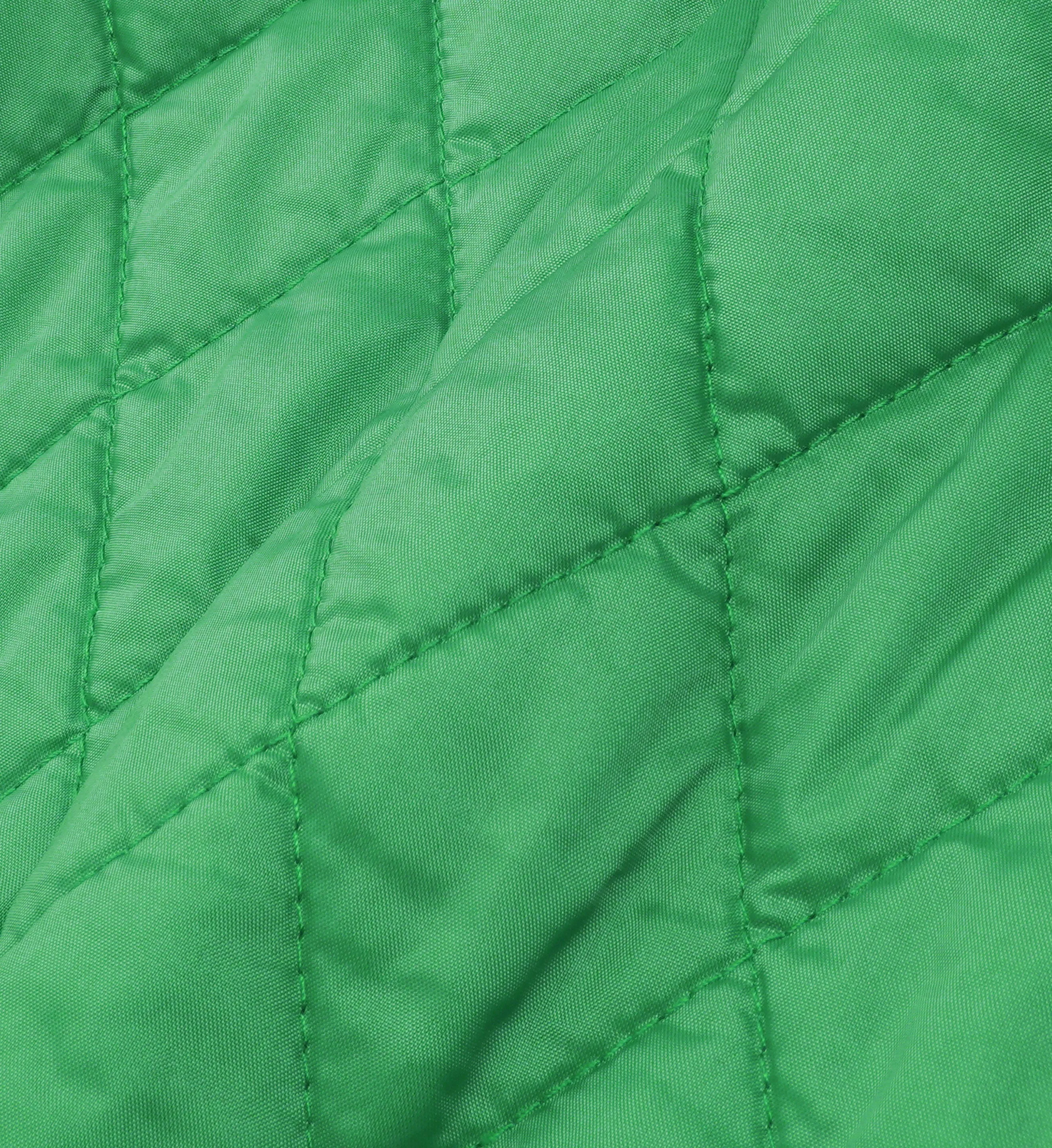 Vendome Quilted Jacket - Verde/Tan