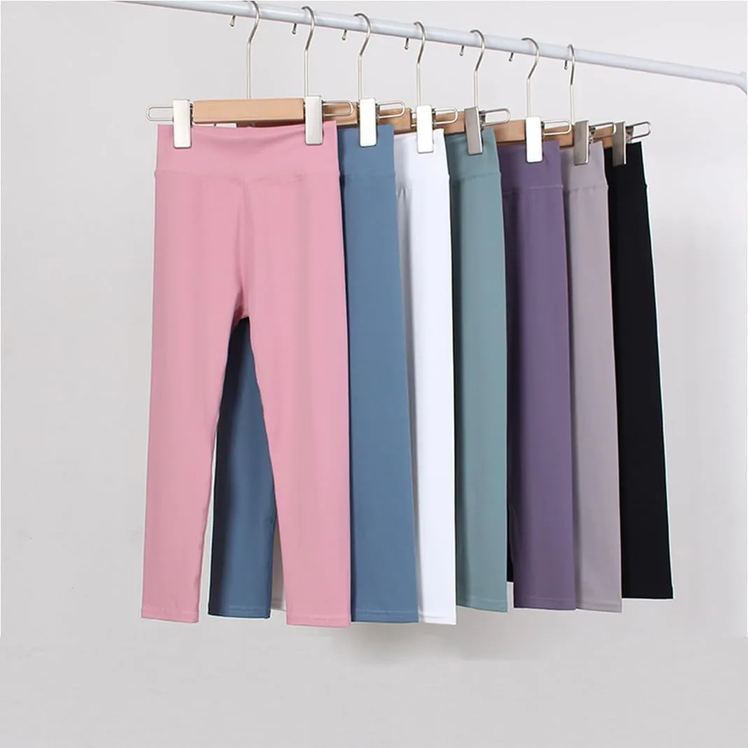 WEONEDREAM Girls Stretchy Leggings Toddler Girls Long Pants Spandex Leggings for Athletic Yoga Biking Dance