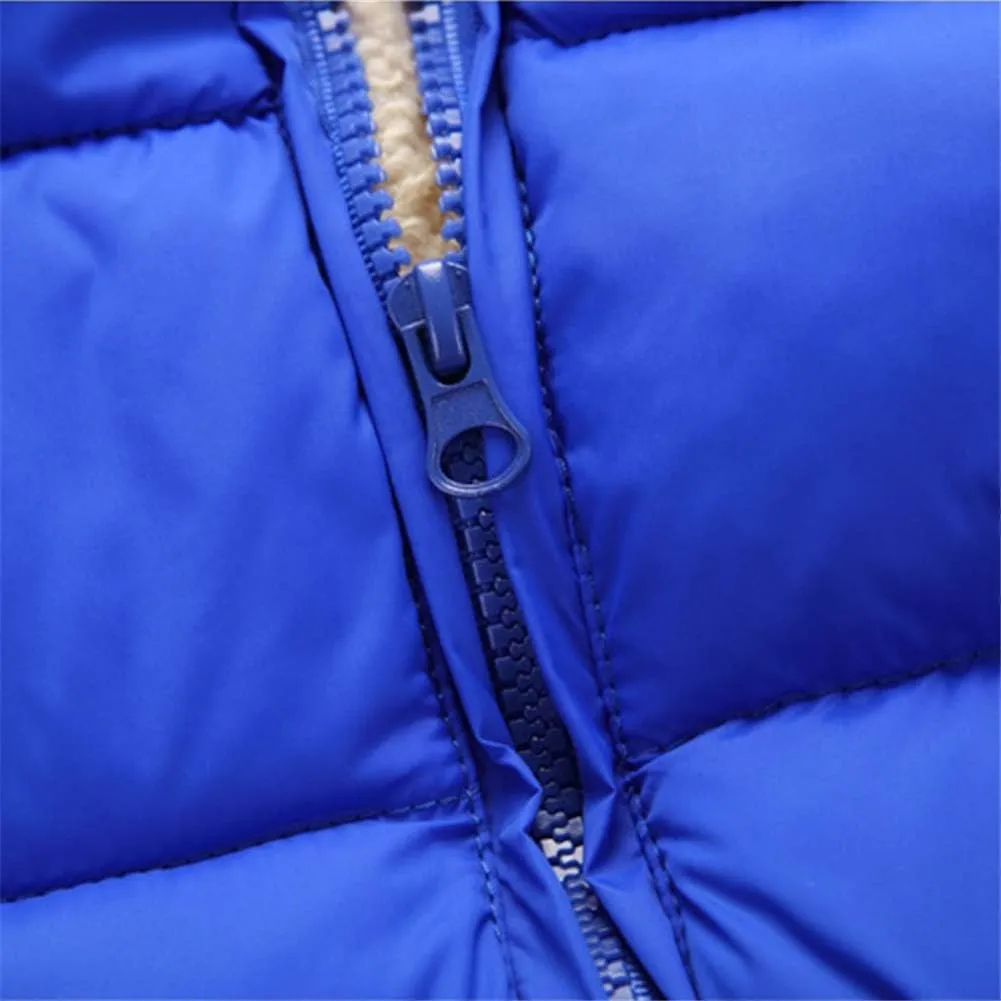Winter Coats for Toddler Kids Baby Boys Girls Padded Light Puffer Jacket Outerwear Infant Down Jacket with Hoods