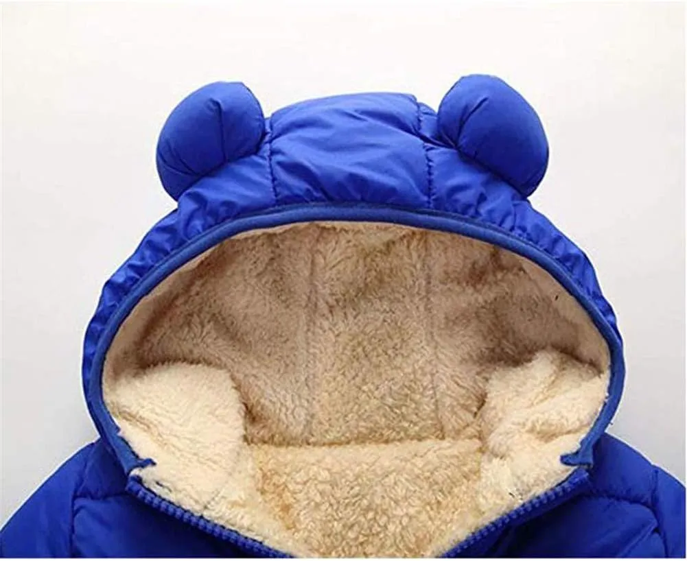 Winter Coats for Toddler Kids Baby Boys Girls Padded Light Puffer Jacket Outerwear Infant Down Jacket with Hoods