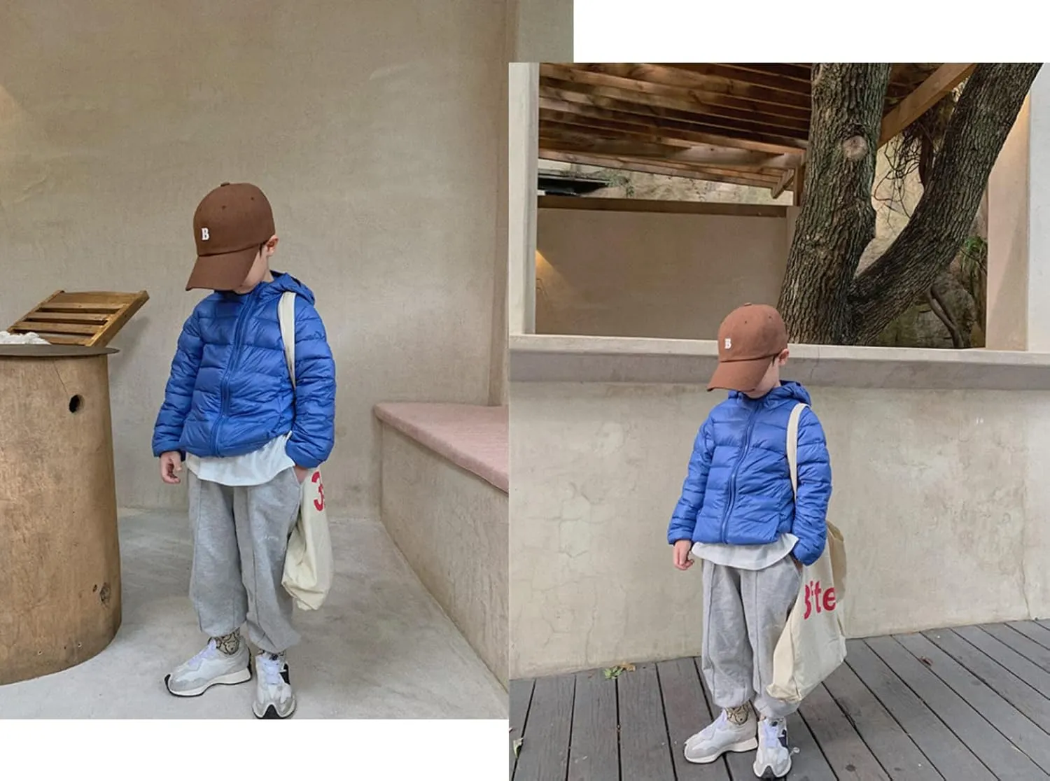 Winter Coats Puffer Padded Jacket for Toddler Boys Girls Kids Light Outwear Cute Bear Ears with Hoods Clothing