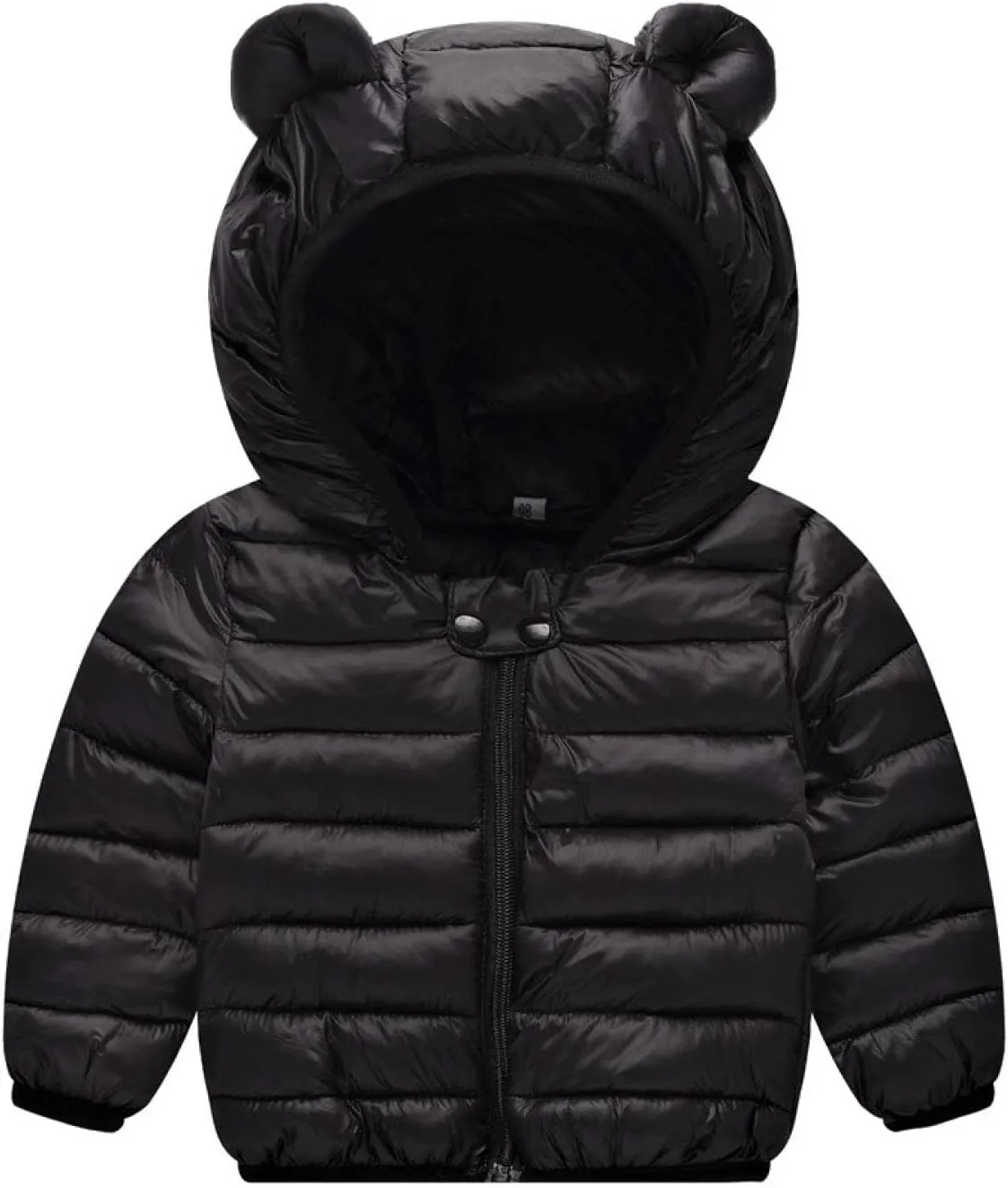 Winter Coats Puffer Padded Jacket for Toddler Boys Girls Kids Light Outwear Cute Bear Ears with Hoods Clothing