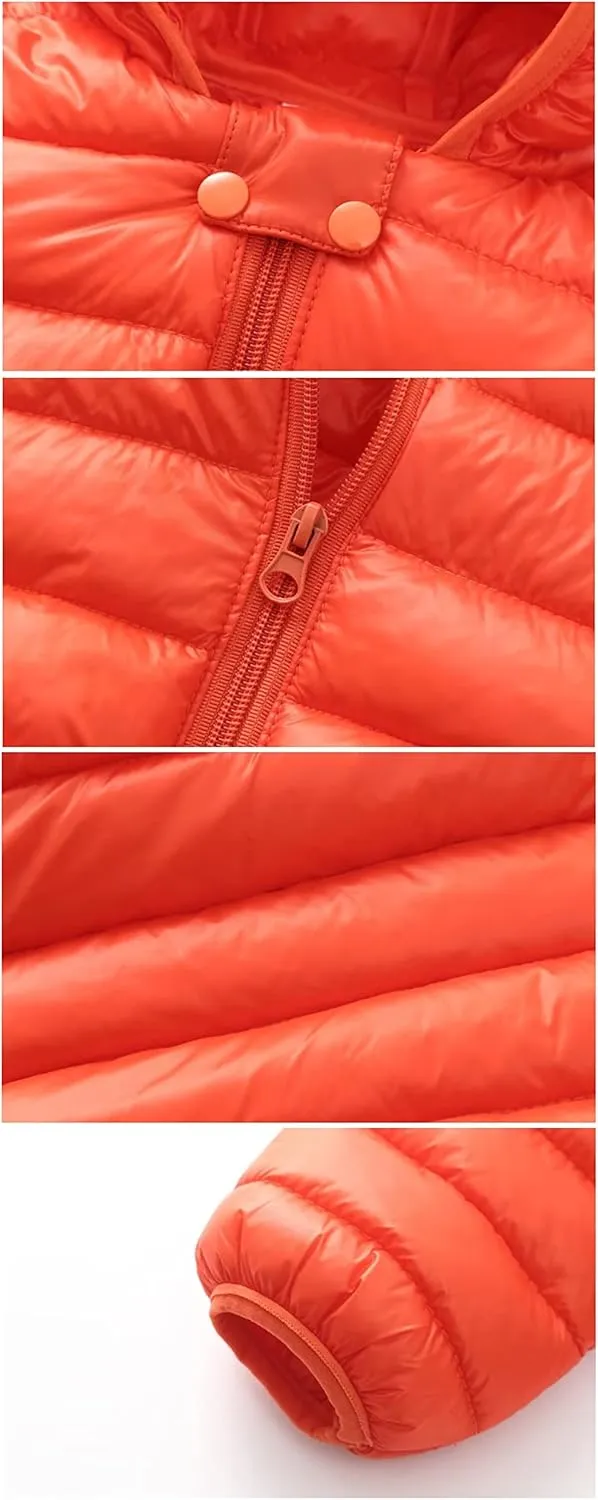 Winter Coats Puffer Padded Jacket for Toddler Boys Girls Kids Light Outwear Cute Bear Ears with Hoods Clothing