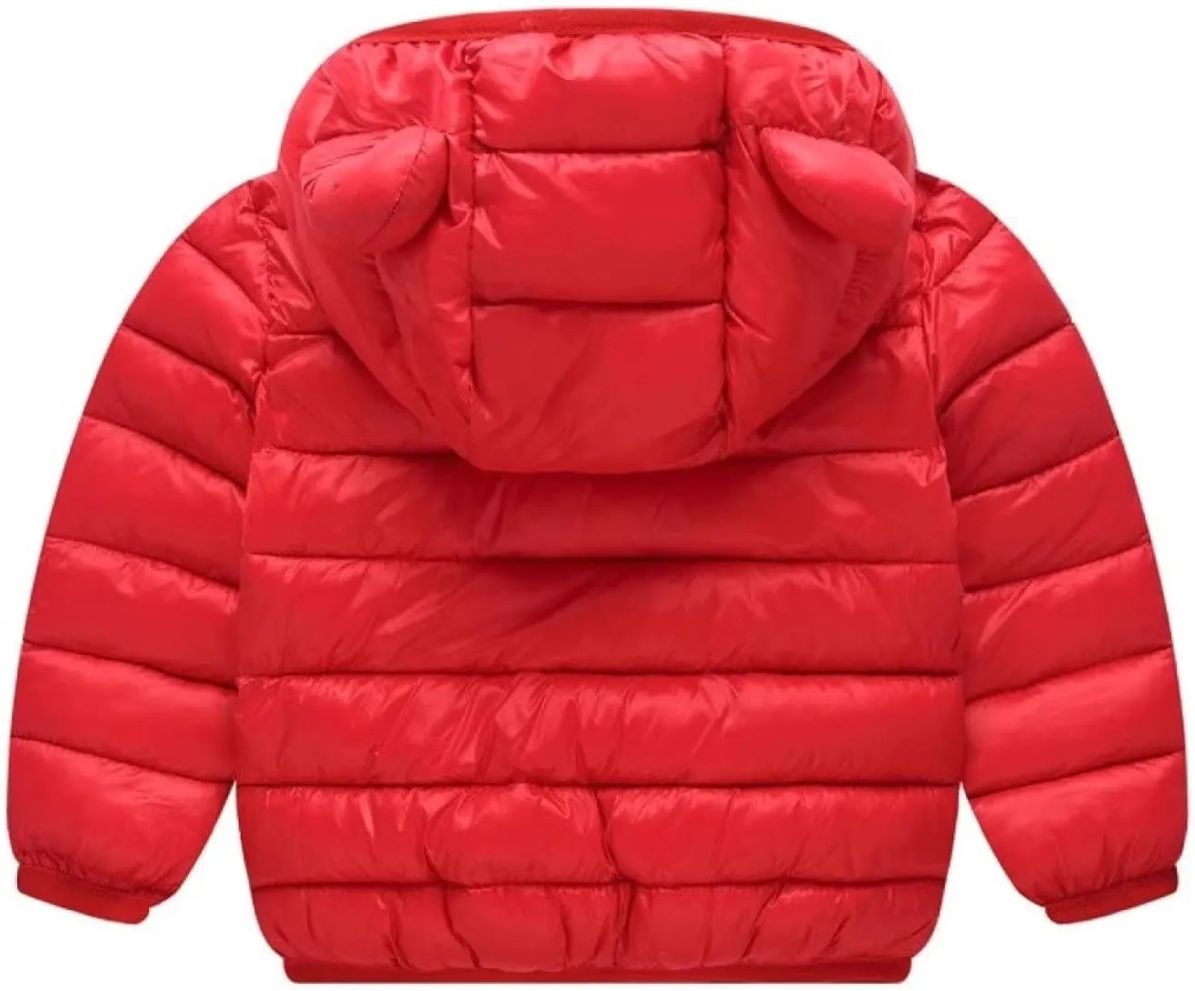 Winter Coats Puffer Padded Jacket for Toddler Boys Girls Kids Light Outwear Cute Bear Ears with Hoods Clothing