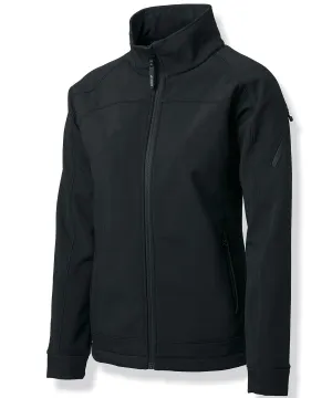 Womens Duxbury  fashionable performance softshell jacket | Black