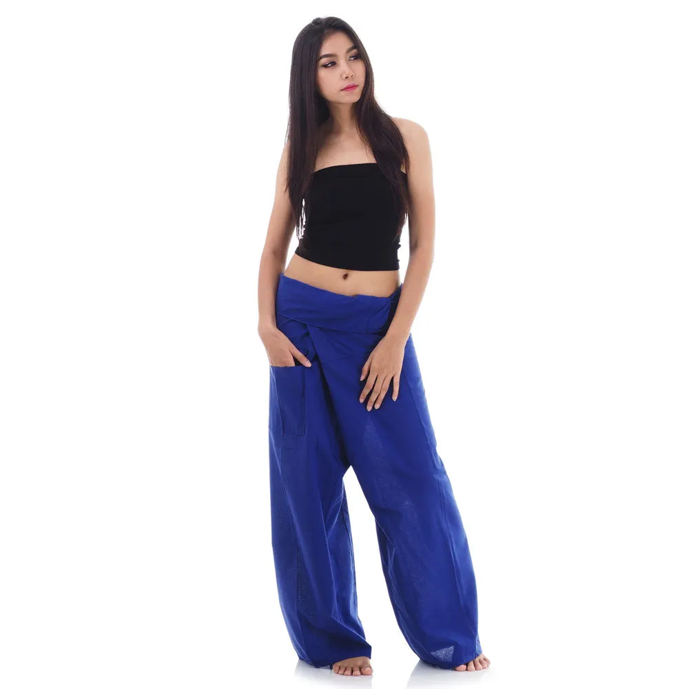 Women's Thai Fisherman Pants Sky Blue Horizon