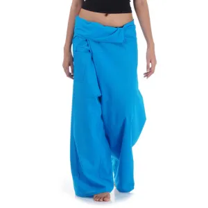 Women's Thai Fisherman Pants Sky Blue Horizon