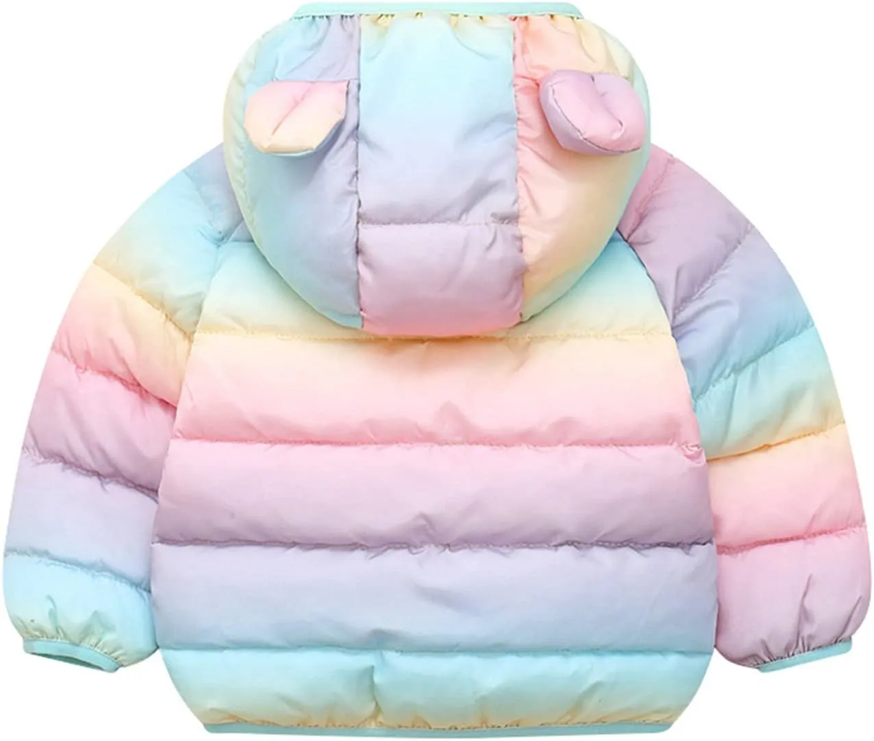 WUSENST Baby Boys Girls Winter Coats Hoods Light Puffer Down Jacket Outwear