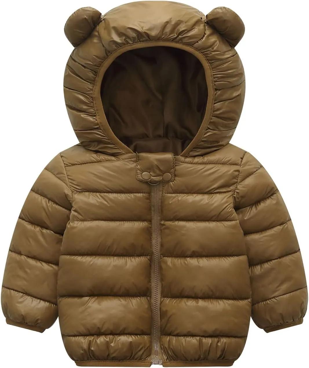 WUSENST Baby Boys Girls Winter Coats Hoods Light Puffer Down Jacket Outwear