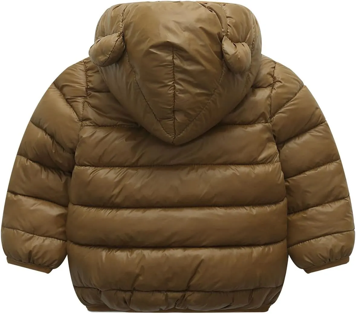 WUSENST Baby Boys Girls Winter Coats Hoods Light Puffer Down Jacket Outwear