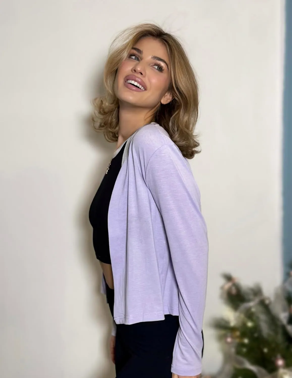Zeagoo Women's Lightweight Summer Cardigan Cropped Long Sleeve Shrug Thin Open Front Sheer Bolero for Dresses
